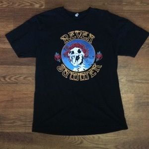Never Summer Black T-Shirt